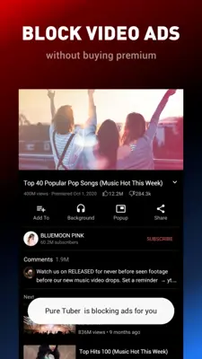 Pure Tuber android App screenshot 3